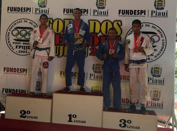 Florianenses conquistam medalhas no jiu-jitsu em Teresina