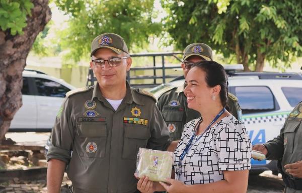 3&deg; BPM de Floriano celebra o Dia Internacional da Mulher com caf&eacute; da manh&atilde; especial(Imagem:Reprodu&ccedil;&atilde;o/Instagram)