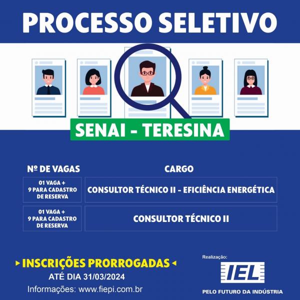 SENAI Teresina (Imagem:Divulga&ccedil;&atilde;o)
