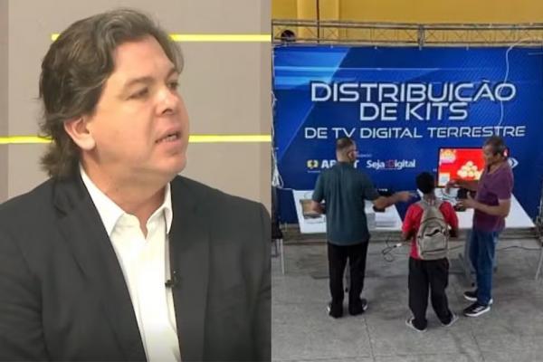 Ministro das Comunicações diz que entrega de 3 mil kits digitais mostra importância da TV aberta