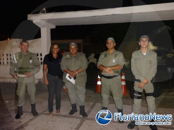 &Oacute;rg&atilde;os de seguran&ccedil;a realizaram Opera&ccedil;&atilde;o &Oacute;rf&atilde;o em Floriano.(Imagem:FlorianoNews)