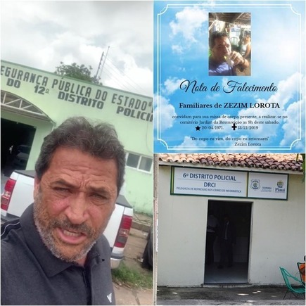 Homem registra boletim de ocorrência em Teresina após ter morte anunciada
