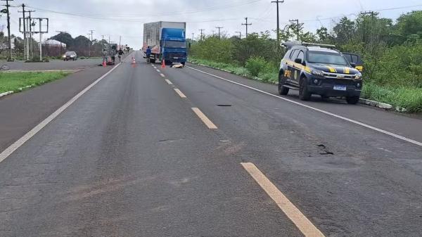 Motociclista morre em colisão com caminhão após sair de festa de ano novo em Piripiri