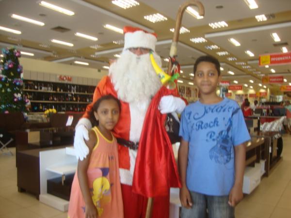 Momento Papai Noel(Imagem:reda&ccedil;&atilde;o)