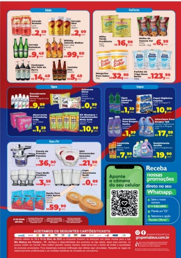 Confira o festival de ofertas do Mix Mateus para esta semana(Imagem:Divulga&ccedil;&atilde;o)