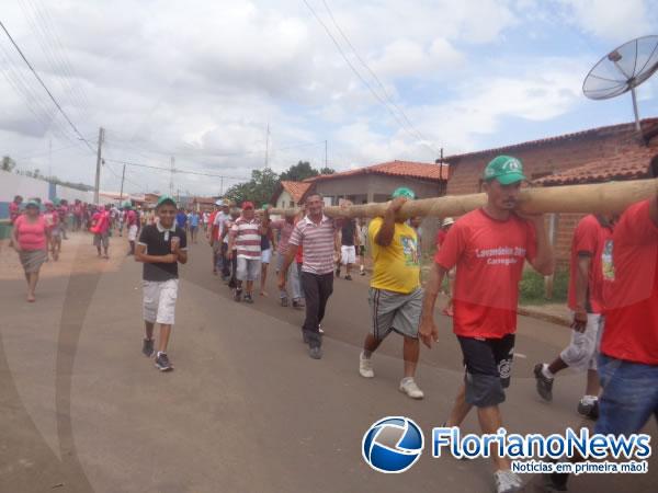 Festejo de S&atilde;o Sebasti&atilde;o acontece at&eacute; 20 de janeiro em Passagem Franca-MA.(Imagem:FlorianoNews)