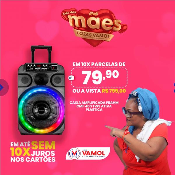 Lojas Vamol prepara um show de ofertas para o Dia das M&atilde;es, confira(Imagem:Divulga&ccedil;&atilde;o)
