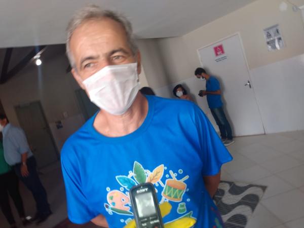 Jos&eacute; Maria, diretor da APAE(Imagem:FlorianoNews)