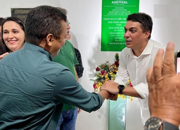 Deputado Dr. Francisco Costa participa da inauguração de unidade de saúde em Angical-PI