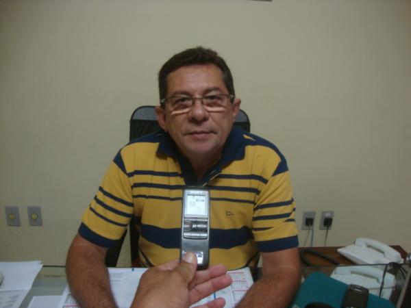 entrevista com prefeito de Barao de Grajau- Raimundo Silva(Imagem:reda&ccedil;&atilde;o)