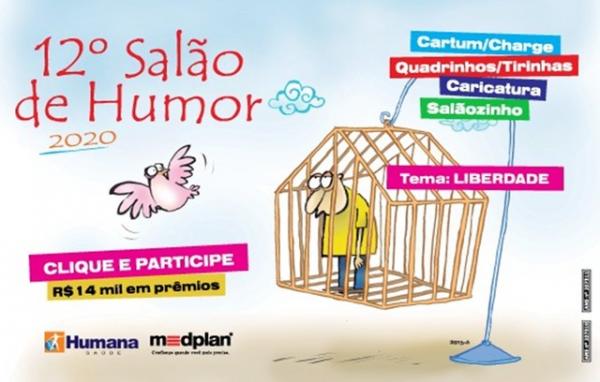 Inscrições para Salão de Humor vão até o dia 15 de outubro