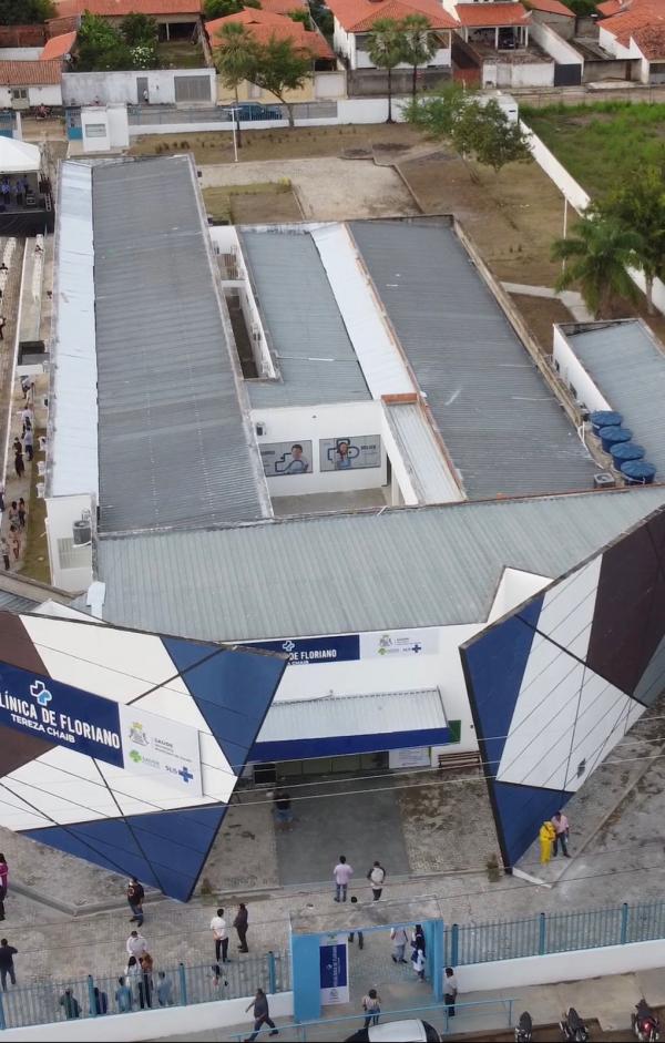 Joel destaca entre seus feitos a entrega da policl&iacute;nica de Floriano, maior centro de especialidades do interior do Piau&iacute;(Imagem:Ascom)