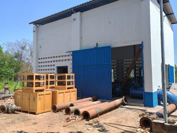 Agespisa adota medidas emergenciais para restabelecer o abastecimento de &aacute;gua em Floriano.(Imagem:FlorianoNews)