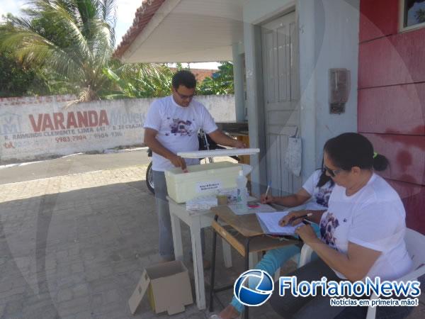 Equipe de vacina&ccedil;&atilde;o(Imagem:FlorianoNews)