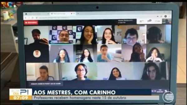 No Dia dos Professores, profissionais do Piauí falam sobre dificuldades do ensino à distância