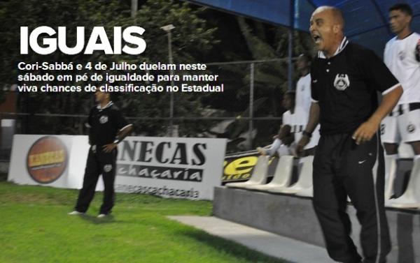 Cori-Sabbá e 4 de Julho duelam para continuar com chances de ir às semi