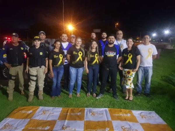 CIRETRAN realiza blitz educativa em Bar&atilde;o de Graja&uacute;.(Imagem:FlorianoNews)