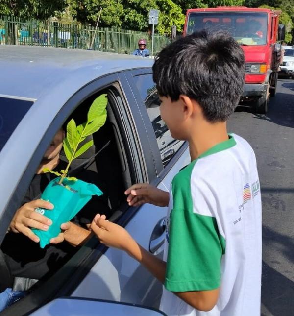 Blitz, plantio de mudas e limpeza do Rio Poti marcam ação pelo Dia da Árvore e Dia Mundial da Limpeza(Imagem:Divulgação)