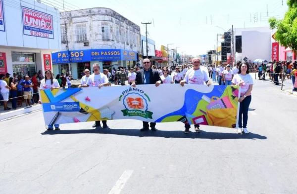  Bicenten&aacute;rio: Desfile C&iacute;vico e Repique dos Sinos marcam o 7 de setembro em Floriano. (Imagem:Secom)