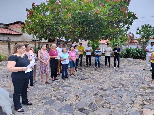 Floriano celebra abertura dos festejos de São Sebastião no Conjunto Pedro Simplício.(Imagem:FlorianoNews)