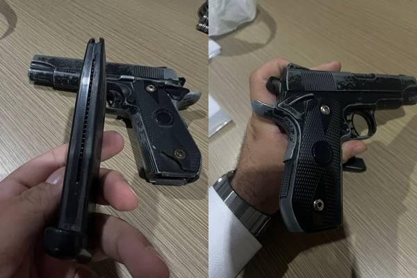 Namorado usou arma para amea&ccedil;ar a namorada em Pedro II.(Imagem:arquivo pessoal)
