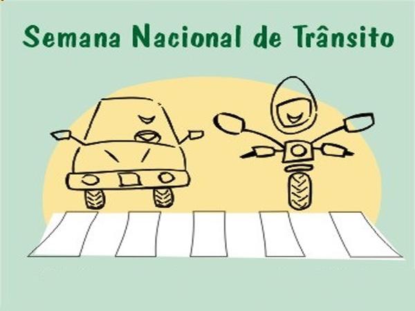 Semana Nacional de Tr&acirc;nsito(Imagem:Divulga&ccedil;&atilde;o)