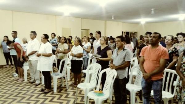 Cerco de Jeric&oacute; prepara comunidade para festejos de Nossa Senhora das Gra&ccedil;as em Floriano.(Imagem:FlorianoNews)