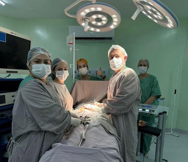 Novo Hospital Regional de Picos realiza sua 1ª cirurgia em uma paciente de 54 anos