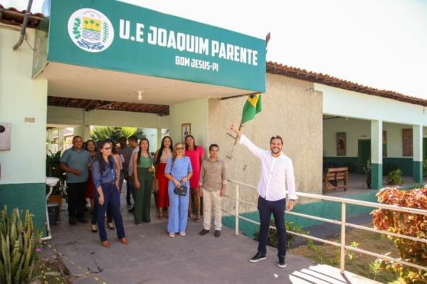 Seduc garante parceria com Prefeitura de Bom Jesus para fortalecer pol&iacute;ticas educacionais atrav&eacute;s do Pacto pela Educa&ccedil;&atilde;o(Imagem:Divulga&ccedil;&atilde;o)