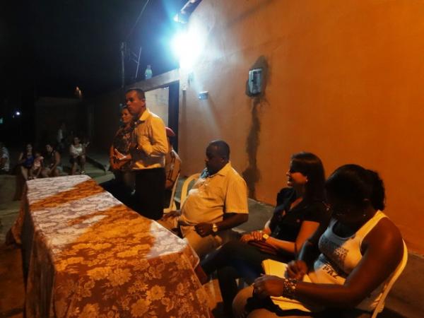 Toma posse nova Diretoria da Associação de Moradores do bairro Vila Parnaíba.(Imagem:FlorianoNews)