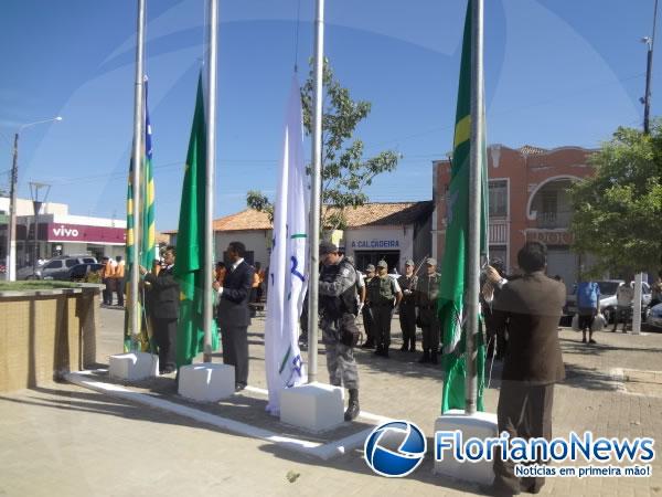 Aberta oficialmente a Semana da P&aacute;tria em Floriano.(Imagem:FlorianoNews)