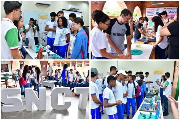 Estudantes da Escola Barjonas Lob&atilde;o participam da Semana Nacional de Ci&ecirc;ncias e Tecnologia no IFPI.(Imagem:Reprodu&ccedil;&atilde;o/Instagram)