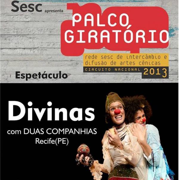 Palco Girat&oacute;rio apresentar&aacute; o espet&aacute;culo 