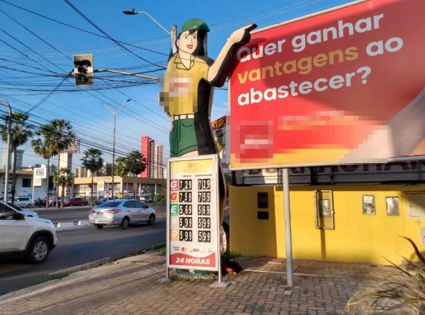  Gasolina chega a R$ 7,29 nos postos de combust&iacute;veis de Teresina.(Imagem:L&iacute;via Ferreira/g1 PI )