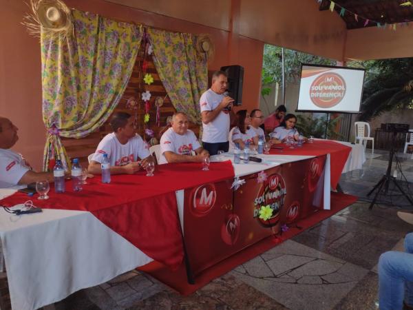 Lojas Vamol re&uacute;ne imprensa e colaboradores e lan&ccedil;a campanha em Floriano(Imagem:FlorianoNews)