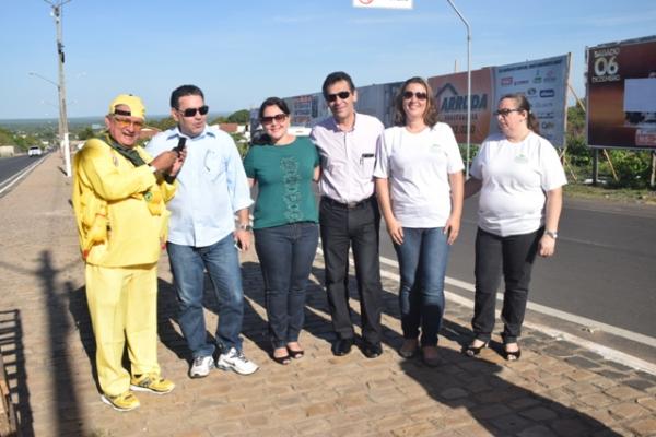  Secretaria de Meio Ambiente inicia projeto de arboriza&ccedil;&atilde;o da cidade.(Imagem:Secom)