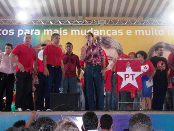 Convenção do PT lança candidatura de W.Dias para o governo do Piauí.(Imagem:FlorianoNews)