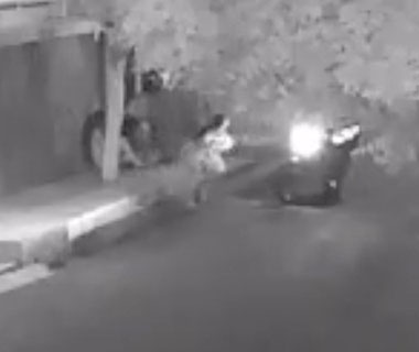Vídeo mostra ação de assaltante no bairro Mocambinho