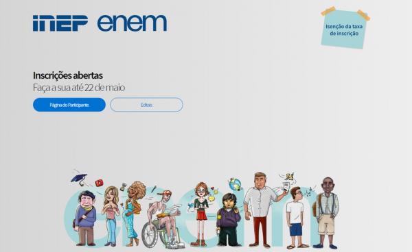 Enem abre inscri&ccedil;&otilde;es(Imagem:Reprodu&ccedil;&atilde;o)