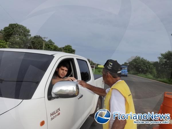 Detran-PI realiza campanha de prevenção de acidentes no Carnaval de Floriano.(Imagem:FlorianoNews)