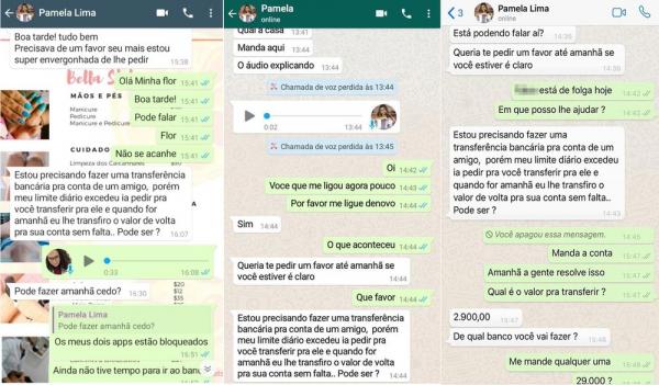 Criminosos invadem WhatsApp de cantora e mandam mensagens pedindo dinheiro para contatos