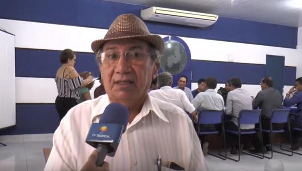 Conegundes Gon&ccedil;alves de Oliveira, presidente do Siconflor.(Imagem:Reprodu&ccedil;&atilde;o)