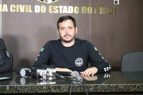 Delegado Everton F&eacute;rrer, coordenador da Polinter. (Imagem: Lucas Marreiros/G1)