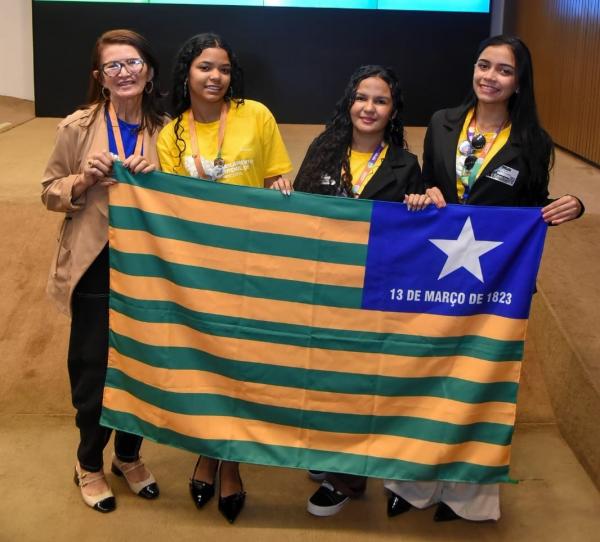 Estudante de S&atilde;o Miguel do Tapuio vai representar o Piau&iacute; em etapa internacional do Parlamento Juvenil do Mercosul(Imagem:Divulga&ccedil;&atilde;o OEI)