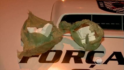 Trio é preso com pasta base de cocaína no bairro Renascença I