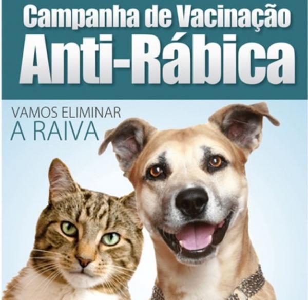 Campanha de Vacina&ccedil;&atilde;o Antirr&aacute;bica.(Imagem:Divulga&ccedil;&atilde;o)