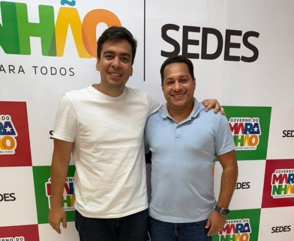 Prefeito Gleydson Resende discute novas ações para Barão de Grajaú com secretário da SEDES