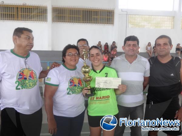 Liga Desportiva Femina encerrou com sucesso o 2&ordm; Torneio da Mulher.(Imagem:FlorianoNews)
