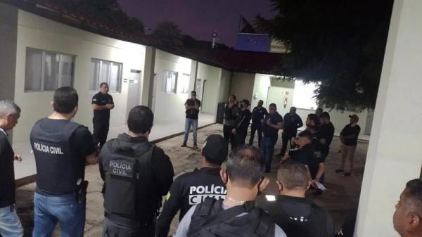 Polícia cumpre mandados de prisão contra suspeitos por crimes violentos em Teresina e cidades do int