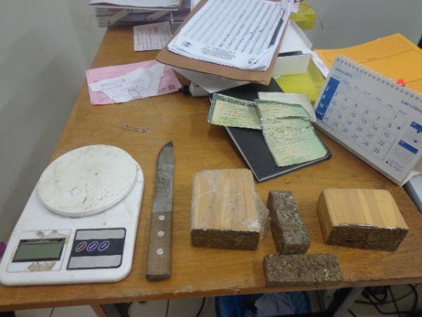 Força Tática prende acusado de tráfico na zona rural de Floriano
